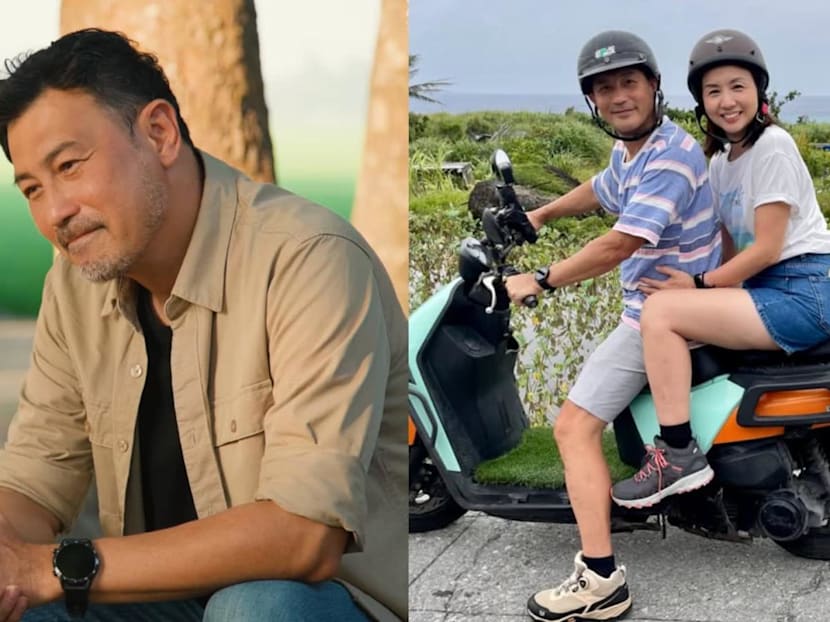 Singaporean actor Darren Lim says wife Evelyn Tan worries about his risky travels