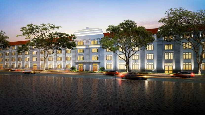 Red Dot building to lose unique hue in S$25 million extension project