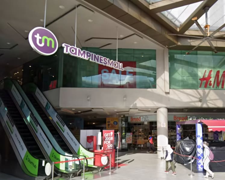 Capitaland Retail Management fined S$24,000 after cleaner dies falling through Tampines Mall false ceiling