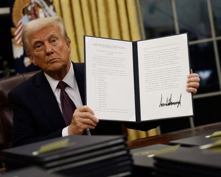 Commentary: Trump’s executive order blitz is riveting political theatre, but his honeymoon period may be short-lived 