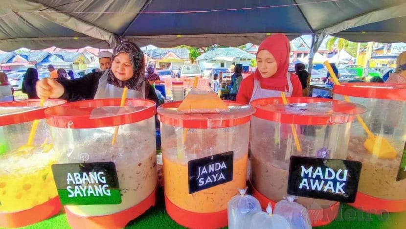 Nama minuman di Bazar Ramadan Terengganu cuit hati pelanggan Nama minuman di Bazar Ramadan Terengganu cuit hati pelanggan