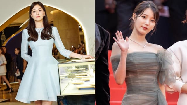 宋慧乔蓝色仙女裙出自韩系国宝级设计师！IU、BLACKPINK Rosé也爱穿
