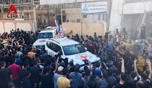 Gazans wait for arrival of Palestinian prisoners as Hamas releases hostages | Video