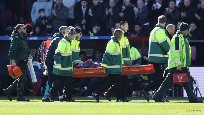 Palace's Mateta suffers serious head injury, chairman slams 'reckless challenge'