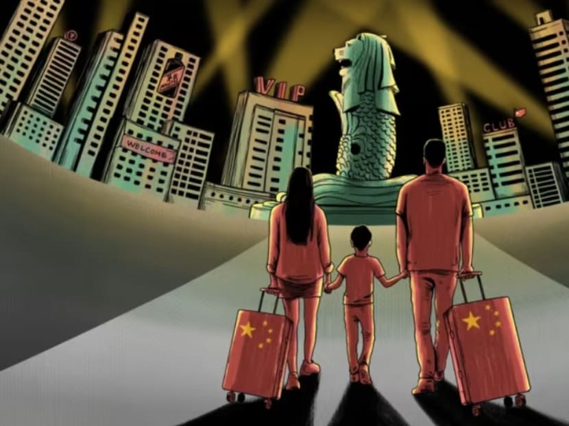 A new wave of wealthy Chinese emigrants are eyeing life in Singapore, which is becoming a magnet for professionals amid economic and social problems at home.
A new wave of wealthy Chinese emigrants are eyeing life in Singapore, which is becoming a magnet for professionals amid economic and social problems at home.