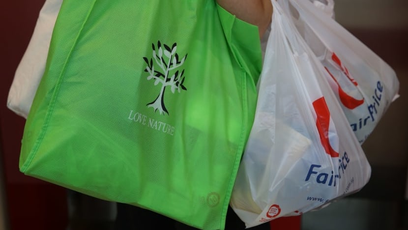 NEA seeks public's views on proposal for supermarkets to charge 5 to 10 cents per plastic bag from 2023