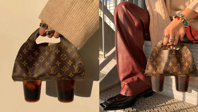 Fancy Carrying Your Bubble Tea In This Customised Louis Vuitton Drinks Holder? Fancy Carrying Your Bubble Tea In This Customised Louis Vuitton Drinks Holder?