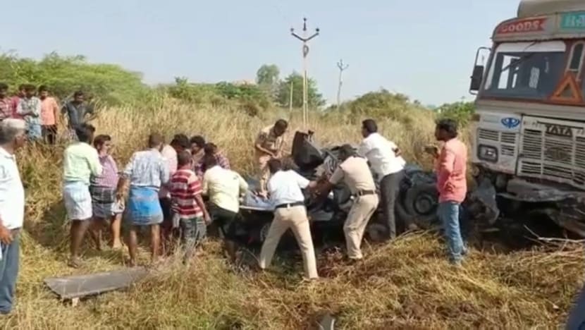 Singaporean couple killed after their car was hit by speeding truck in India