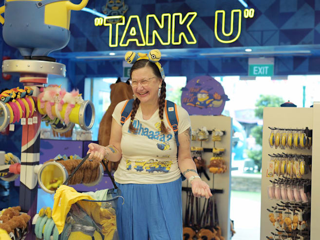 She holds the Guinness World Record for the world’s largest Minions memorabilia collection