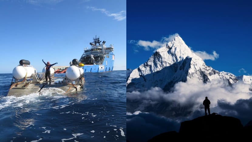 Commentary: Titanic sub - why is extreme ‘frontier travel’ booming despite the risks? Commentary: Titanic sub - why is extreme ‘frontier travel’ booming despite the risks?