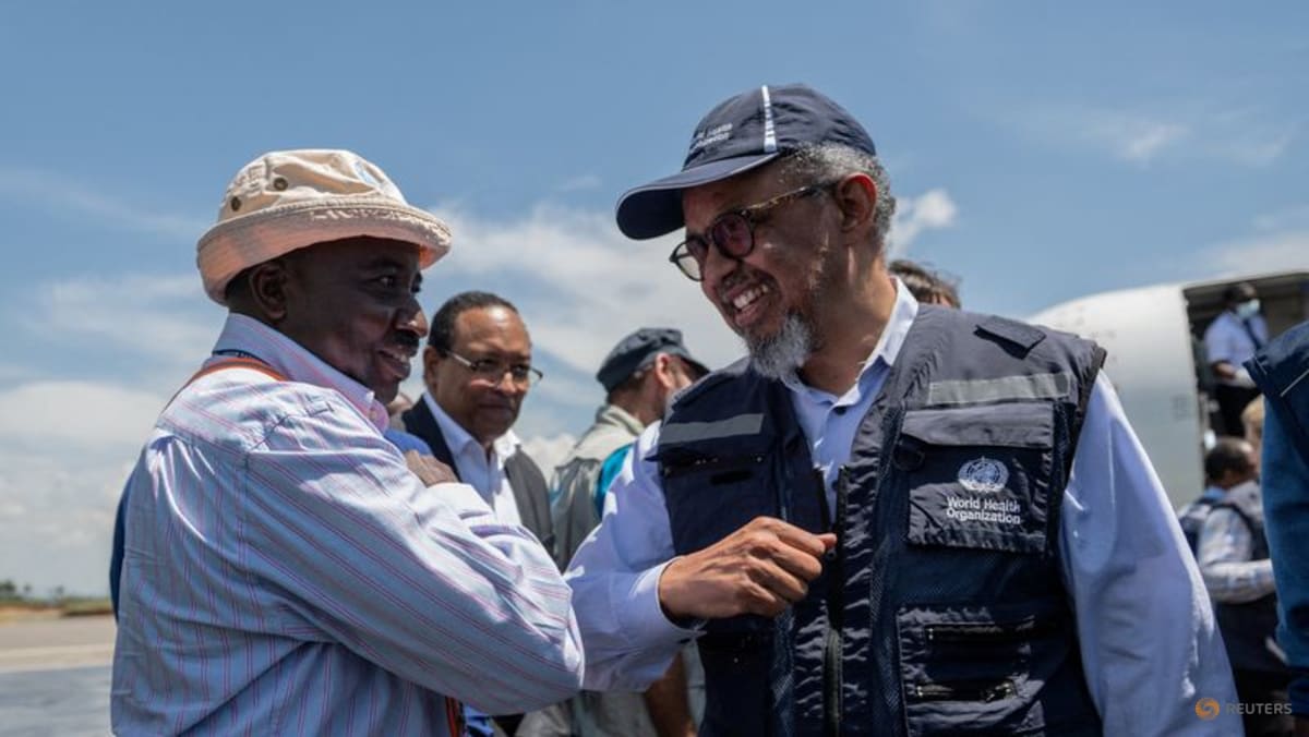 WHO chief visits epicentre of Ebola outbreak in DR Congo
