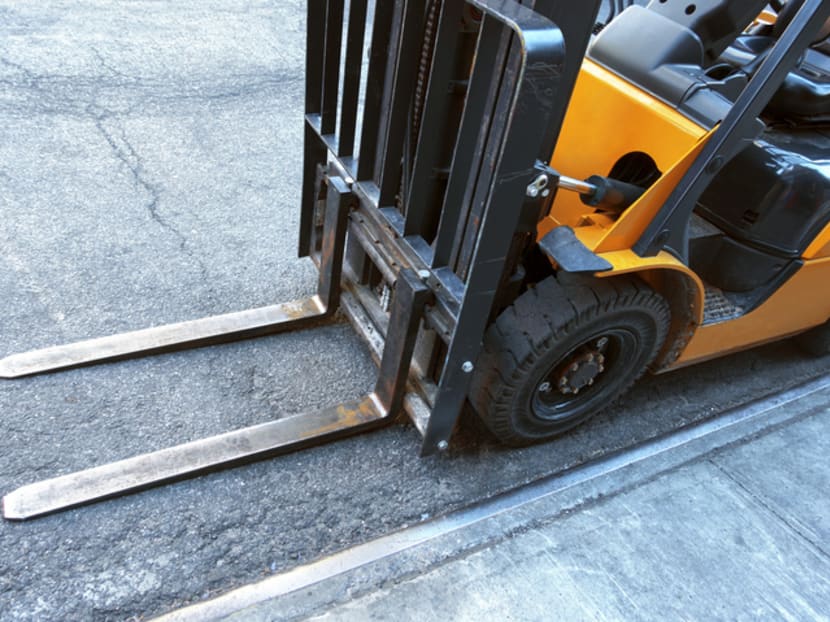 Periyasamy Vivek was unable to stop the forklift he was driving in time to avoid hitting his co-worker, who suffered injuries and later had to amputate his legs above the knee.