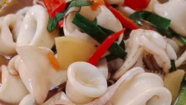 食谱：酱炒鱿鱼