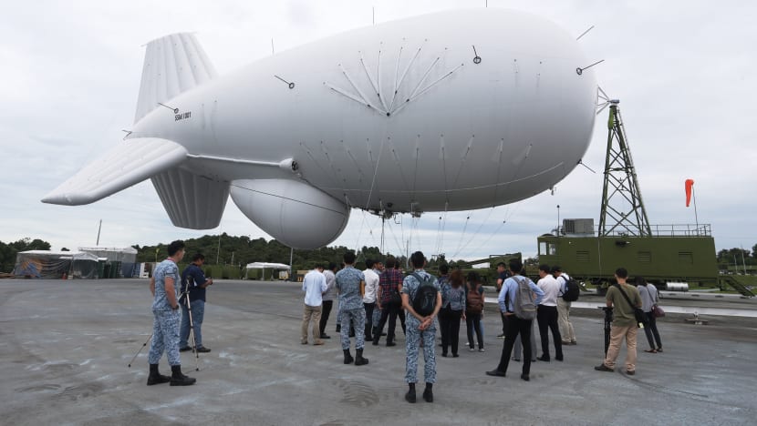 Radar-equipped balloon can help detect aerial, maritime threats - CNA