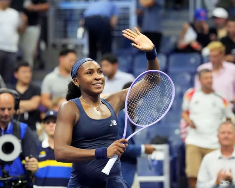 Home favourite Gauff storms past Sonmez at US Open