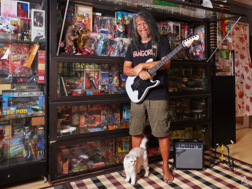 The 60-year-old hardcore punk legend in Singapore who’s also a hardcore toy collector