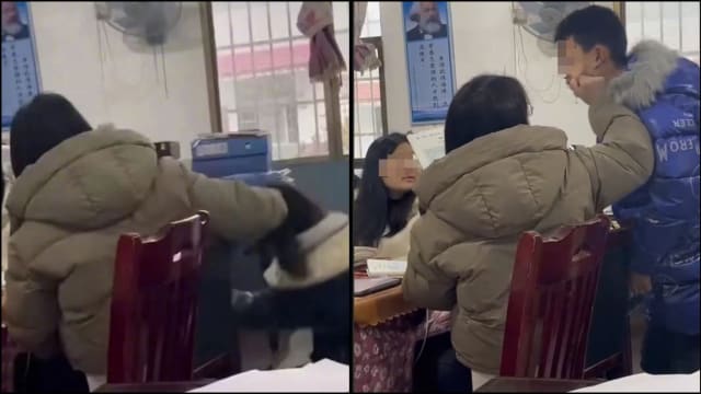 学生不会做作业 中国老师涉掌掴怒骂“我打死你”