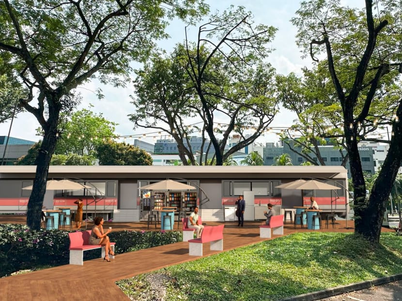 Fancy staying in an SMRT train? Tiny Pod's new co-living hotel is set to open at one-north in September