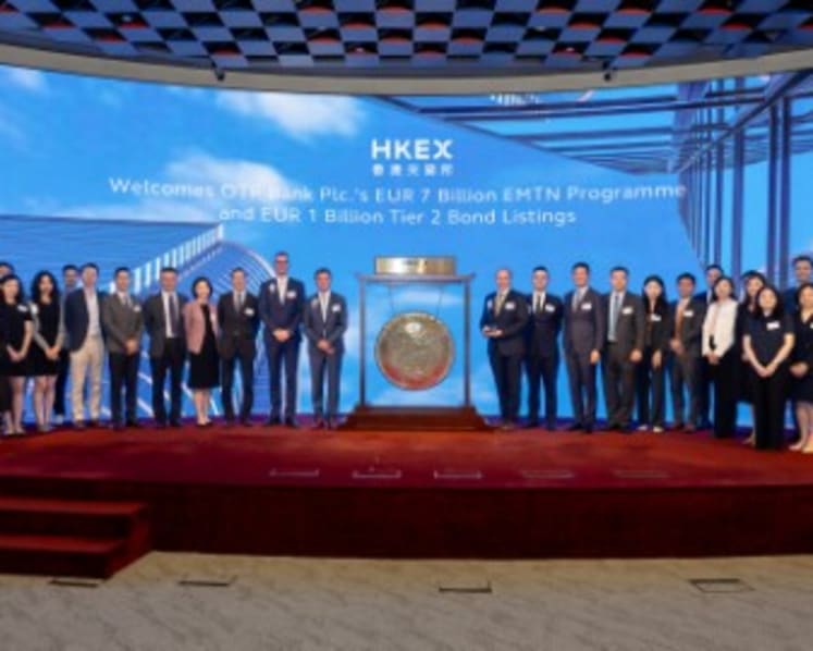 OTP Bank Becomes First EU Financial Institution to Open a EUR 7 Billion EMTN Programme on the Hong Kong Stock Exchange