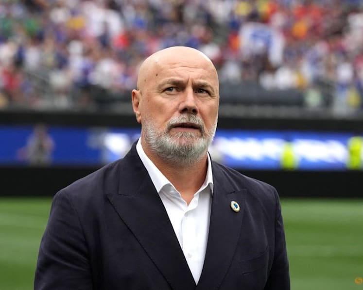 Bosnia's Barbarez refuses to throw in the towel despite 4-1 loss to Swiss