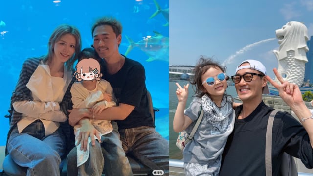满足爱女喜欢美人鱼，林峯入住新加坡海洋生态馆酒店