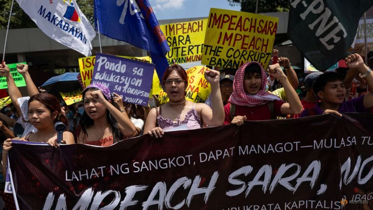 Philippine lawmakers impeach presidential hopeful Sara Duterte