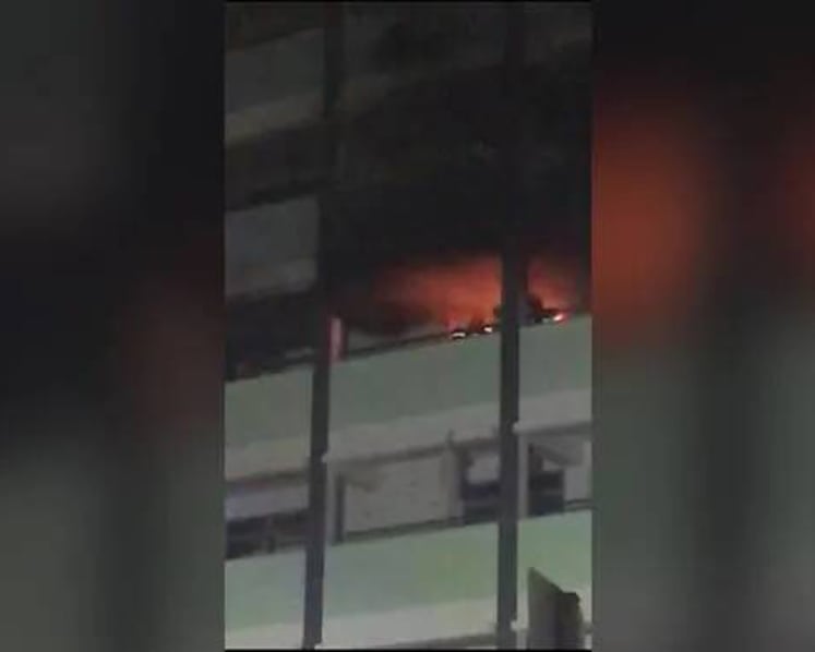 4 taken to hospital after fire breaks out in Jurong flat