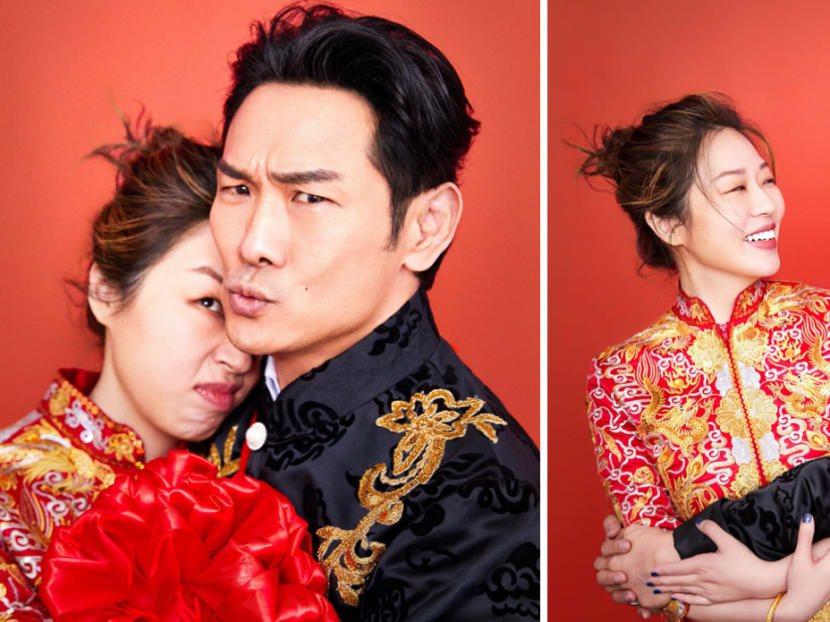 Alex To, 60, Takes New Wedding Pics With 36-Year-Old Wife Ice Lee To Celebrate 10th Year Of Marriage