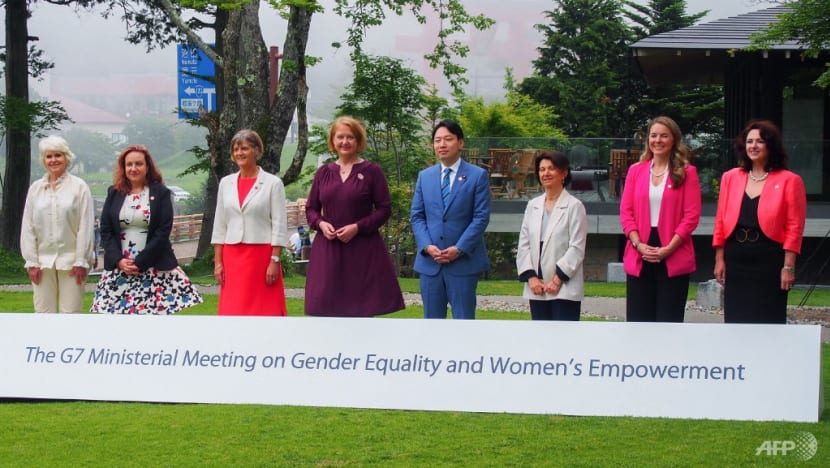 Commentary: ‘An awkward photo-op’ - Japan’s persistent gender problem