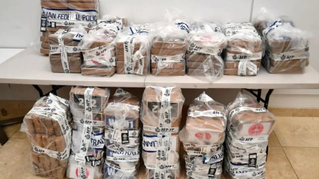 澳洲最大宗毒品走私案  缴获2.3吨可卡因逮捕13人