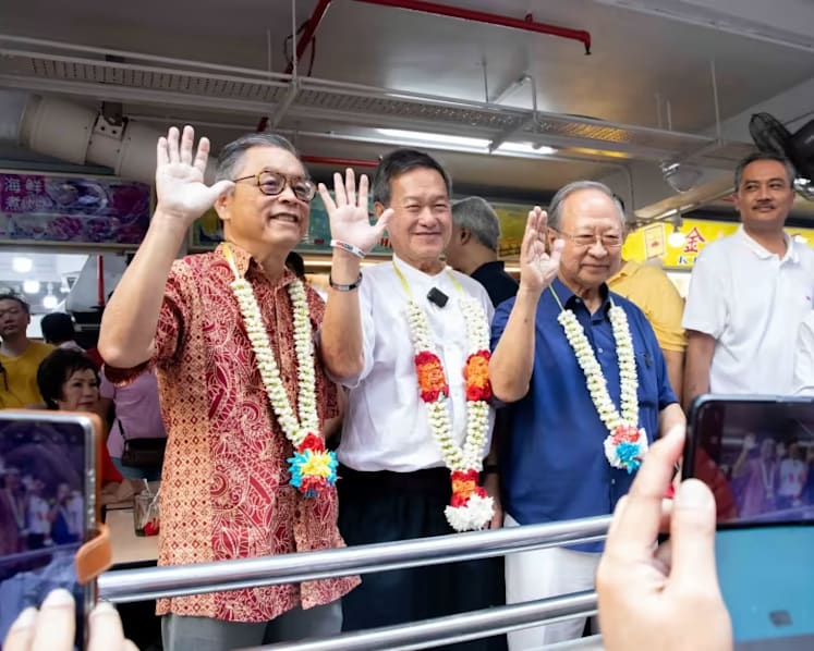 Former Singapore Presidential Election candidate Tan Cheng Bock declares support for Tan Kin Lian