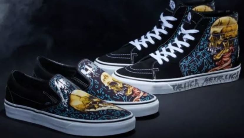 Vans, Metallica lancar kasut khas sempena ulang tahun ke-30 ‘Black Album’