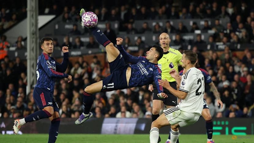 Arsenal stay top as Trossard seals gritty win at Fulham