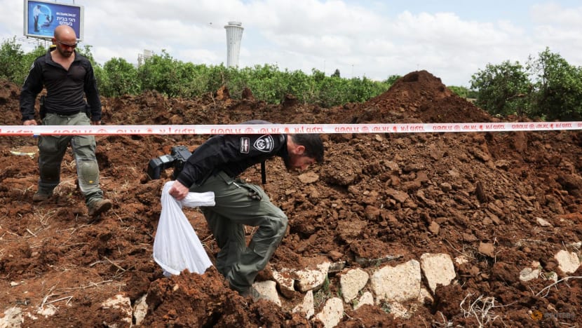 Missile fired by Yemen's Houthis lands near Israel's main airport Missile fired by Yemen's Houthis lands near Israel's main airport