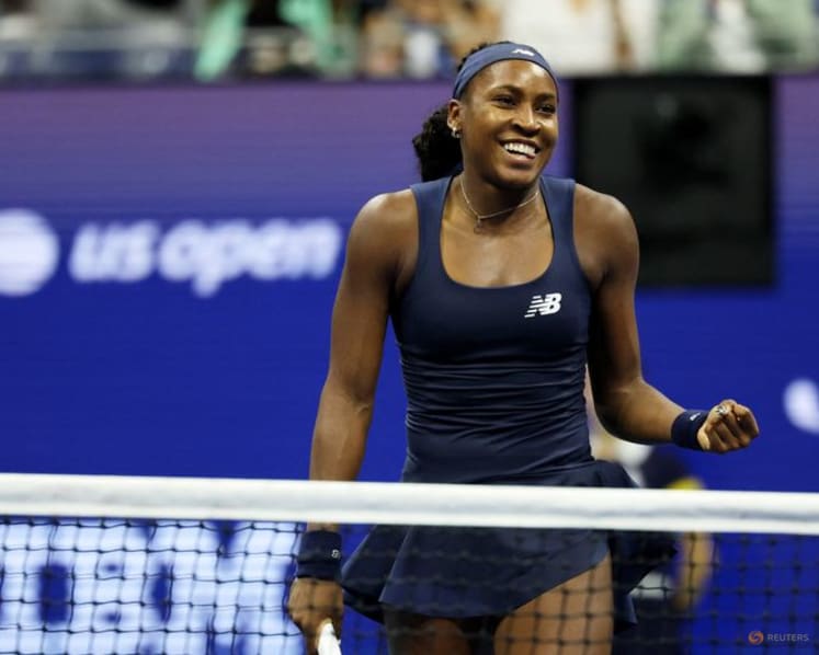 Gauff downs fellow American Jovic to reach US Open last eight