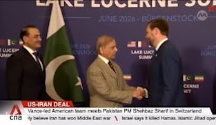 US-Iran deal: Vance-led American team meets Pakistan PM Shehbaz Sharif in Switzerland 