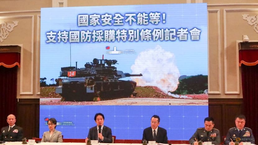 Taiwan opposition backs over US$11 billion for US arms, but no 'blank cheque'