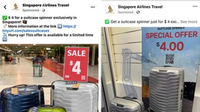 Waspada! Penipuan pancingan data libatkan iklan bagasi baharu guna logo SIA, kata polis Waspada! Penipuan pancingan data libatkan iklan bagasi baharu guna logo SIA, kata polis