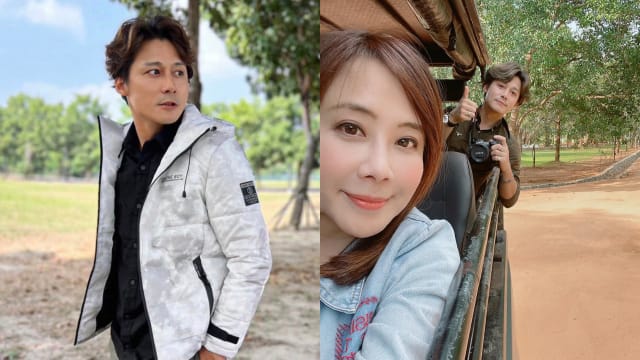 甩劈腿风波晒蜜月照　廖科溢和新婚妻同框放闪