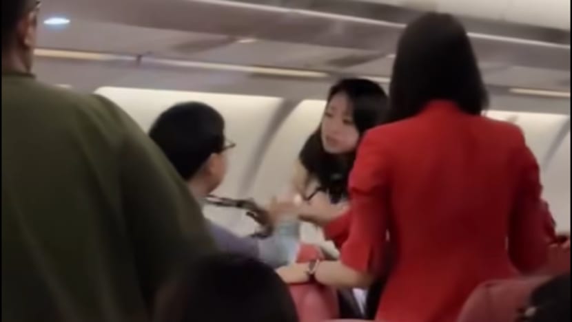 'I want to sleep': Fight erupts on AirAsia X flight after passengers keep talking despite dimmed cabin lights 'I want to sleep': Fight erupts on AirAsia X flight after passengers keep talking despite dimmed cabin lights