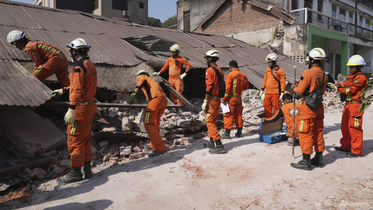 ‘Stay strong, my loved ones’: Anguish in Myanmar as hopes fade for quake victims