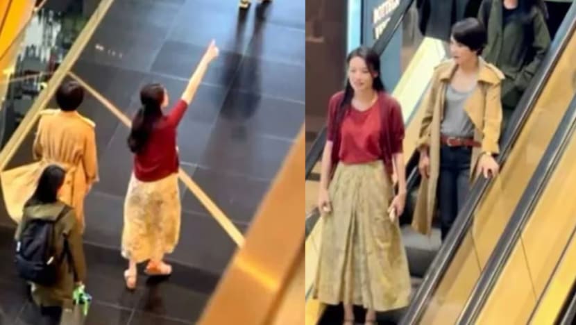 Shu Qi & Angelica Lee Seen Out And About In Thailand Mall