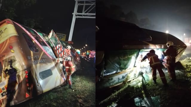 新马长途巴士致命车祸 陆交局：运营商持有效运营准证