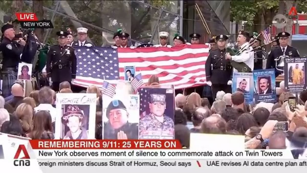 US marks 25th anniversary of 9/11 terror attacks