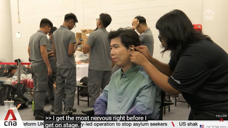 National Day Parade 2026: CNA goes backstage with performer Sky Shen who has muscular dystrophy