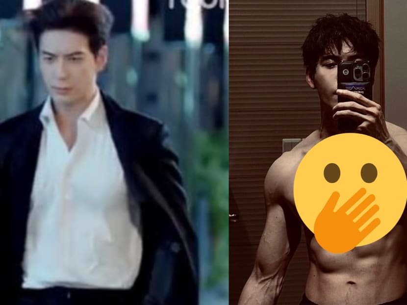 Chinese actor Chen Xingxu, 27, shows off muscular body after netizens claim he used chest pads to look fit in drama