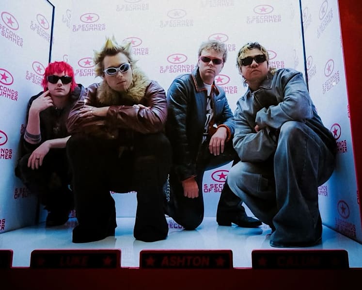 Pop-rock band 5 Seconds Of Summer performing in Singapore in November