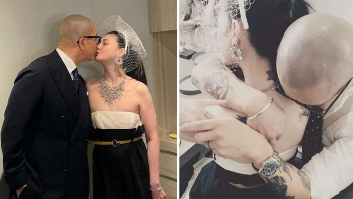 Barbie Hsu And DJ Koo's Wedding Photos Revealed — And There Were No Typical  Wedding Rings And Outfits In Sight - TODAY
