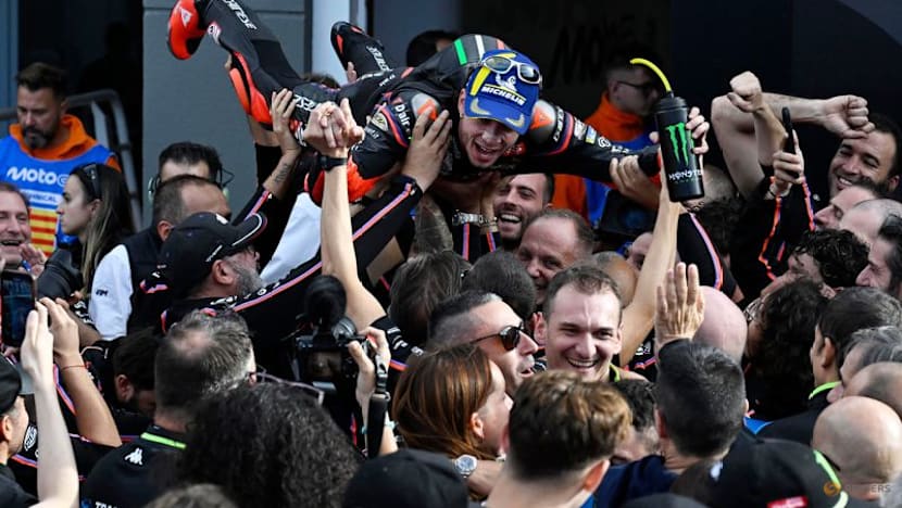 Bezzecchi wins Valencia GP to give Aprilia back-to-back wins for first time
