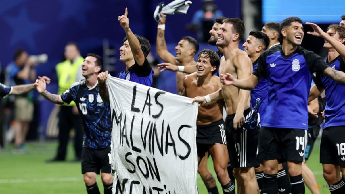 FIFA opens disciplinary case over Argentina Falklands banner at World Cup